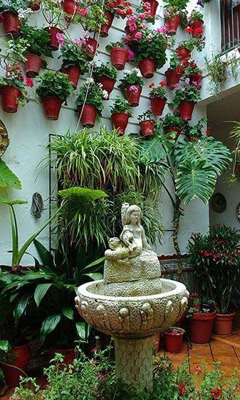 Patio en el barrio de la Judería