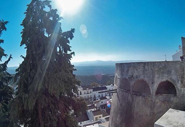vistas desde uno de los miradores de espejo, Córdoba