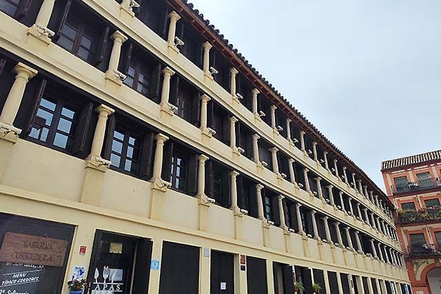 fachada de las casas de Doña Ana Jacinto