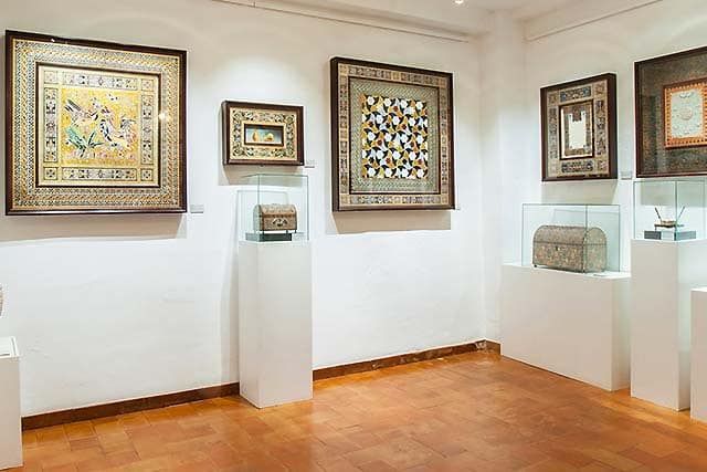 salón del museo Guadamecí de Córdoba