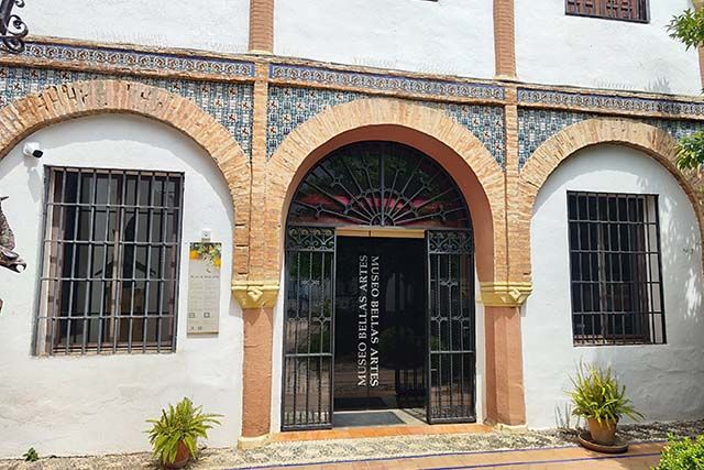 entrada al museo de Bellas Artes