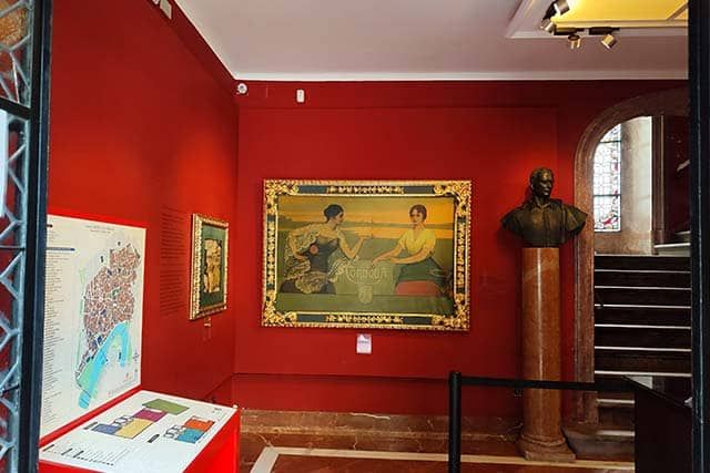 cuadro del museo Julio Romero de Torres