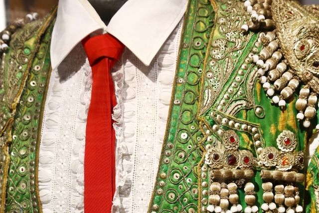 traje de luces en el museo taurino de Córdoba