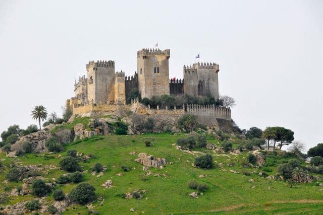 vistas del castillo de Almodóvar del Río