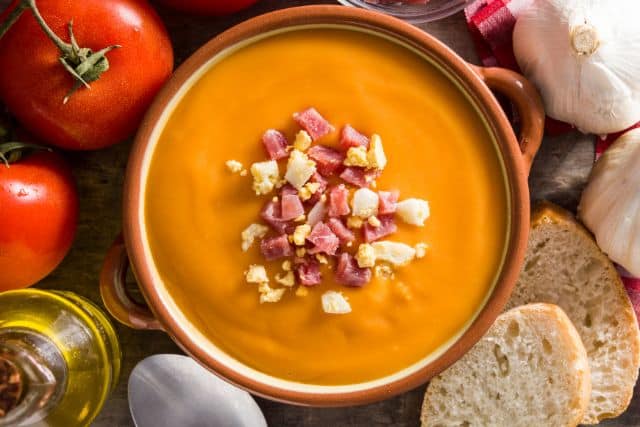 salmorejo cordobés auténtico
