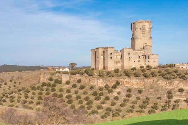 Vistas del Castillo de Belalcázar