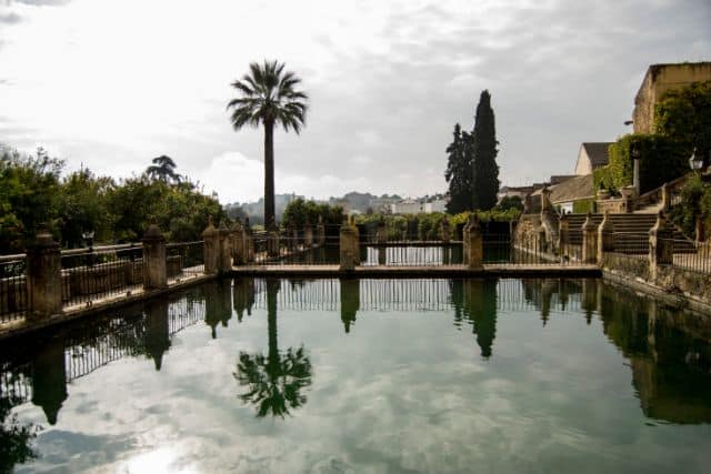 jardines del Alcázar de Córdoba