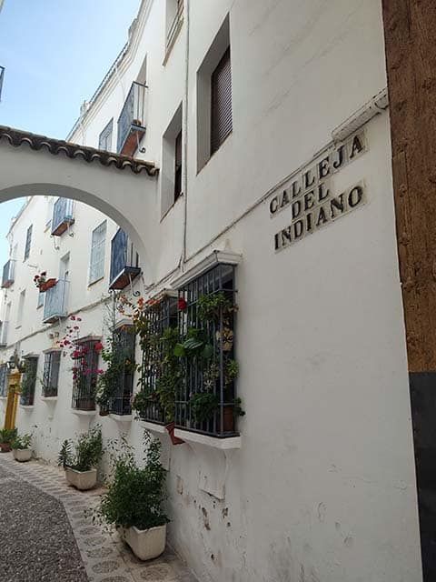 calleja del Indiano en Córdoba