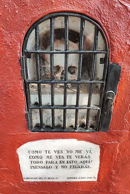 calavera de Las Ermitas de Córdoba