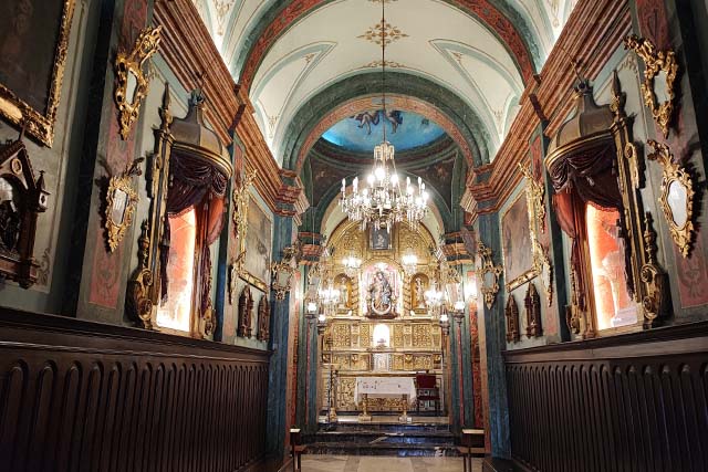 Interior de la iglesia de nuestra Señora de Belén