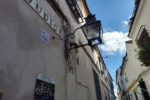 Calle de los Judíos de Córdoba