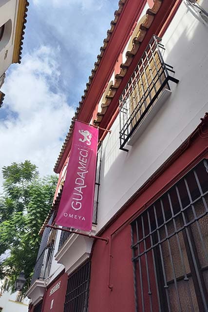 entrada a la casa museo Guadamecí de Córdoba